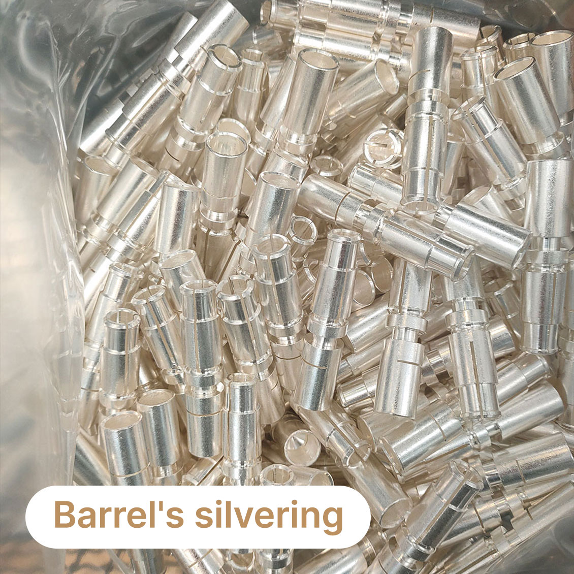 Barrel's silvering