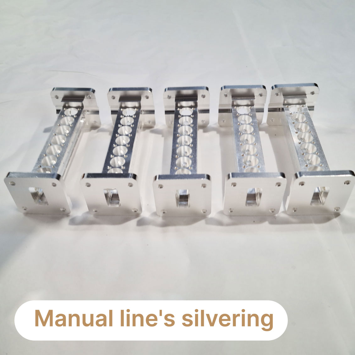 Manual lines silvering